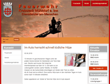 Tablet Screenshot of feuerwehr-muehldorf.de